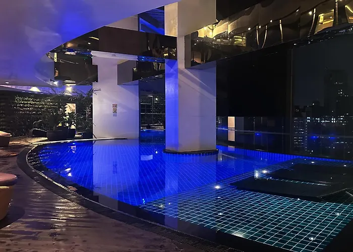 3 Bedroom At Gramercy Residences Makati With Balcony And View For 6 To 10 Guests Small Pet Friendly