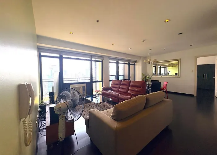 3 Bedroom At Gramercy Residences Makati With Balcony And View For 6 To 10 Guests Small Pet Friendly Apartment *
