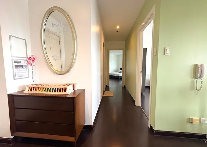Apartment 3 Bedroom At Gramercy Residences Makati With Balcony And View For 6 To 10 Guests Small Pet Friendly Manila
