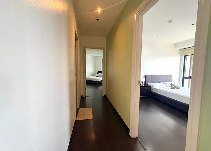 3 Bedroom At Gramercy Residences Makati With Balcony And View For 6 To 10 Guests Small Pet Friendly * Manila